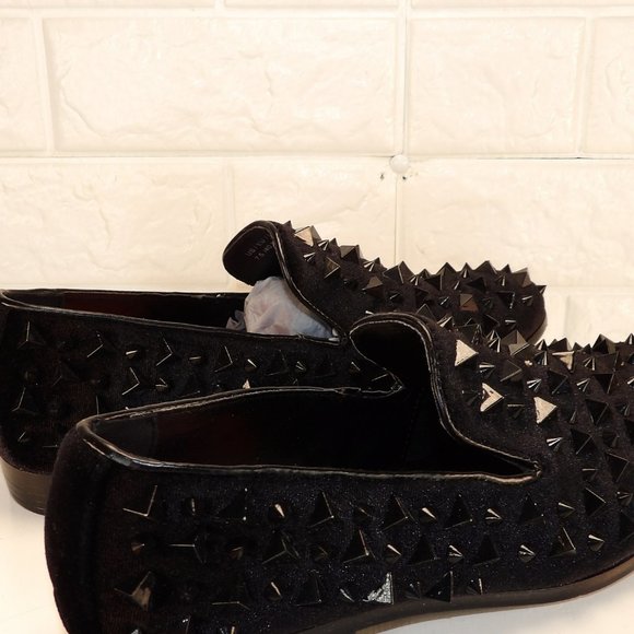 Tallia Treviso Black Velvet Chic Loafers 7.5 M main image 10